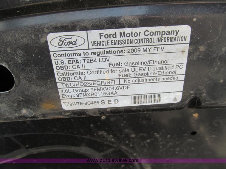 image for item K6371 2009 Ford Crown Victoria Police Interceptor