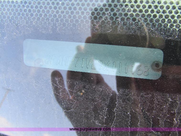 image for item K6372 2009 Ford Crown Victoria Police Interceptor