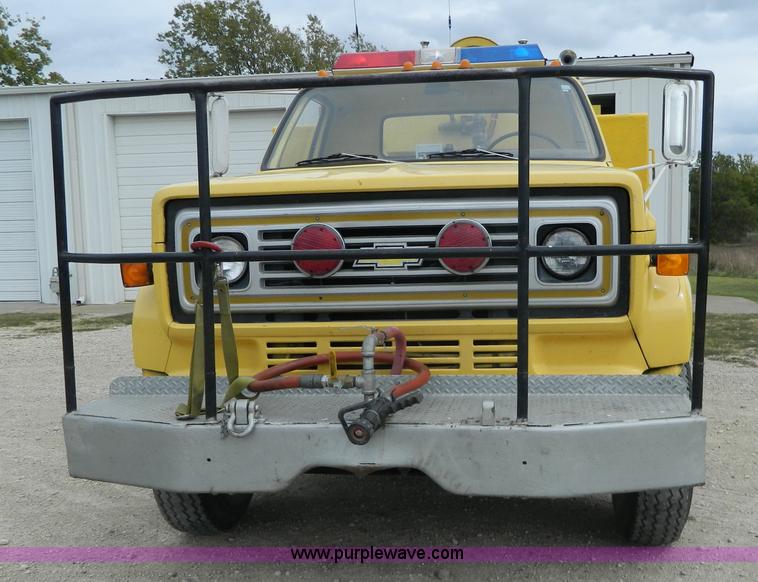 image for item K8201 1984 Chevrolet C70 brush fire truck