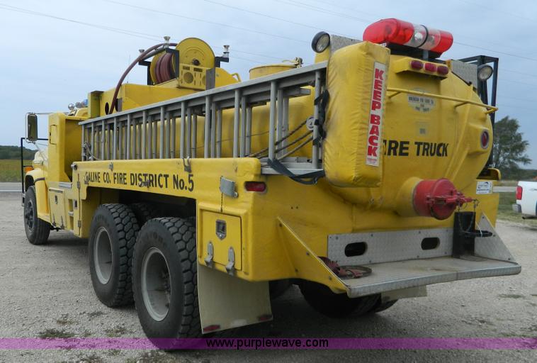 image for item K8201 1984 Chevrolet C70 brush fire truck