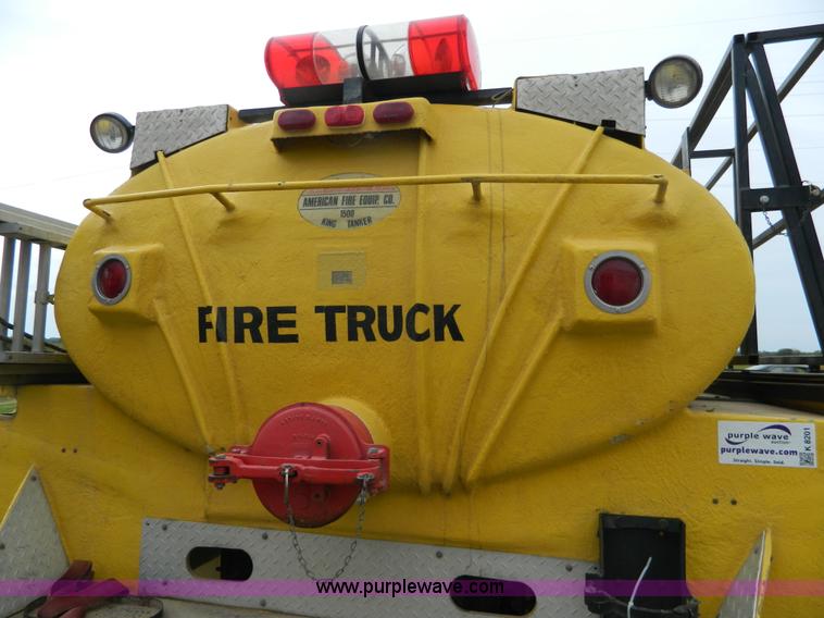 image for item K8201 1984 Chevrolet C70 brush fire truck