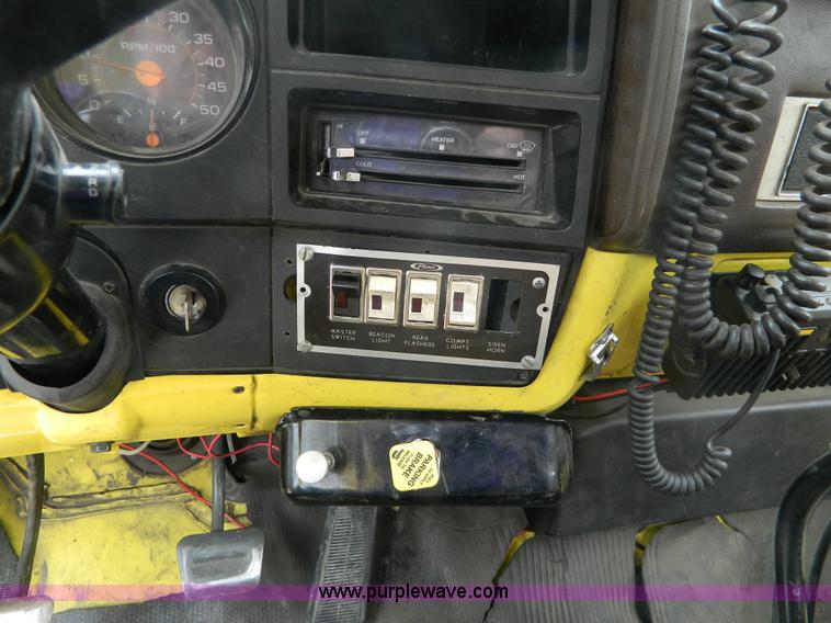 image for item K8201 1984 Chevrolet C70 brush fire truck