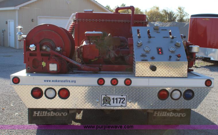 image for item L2459 1982 Chevrolet 3500 fire truck