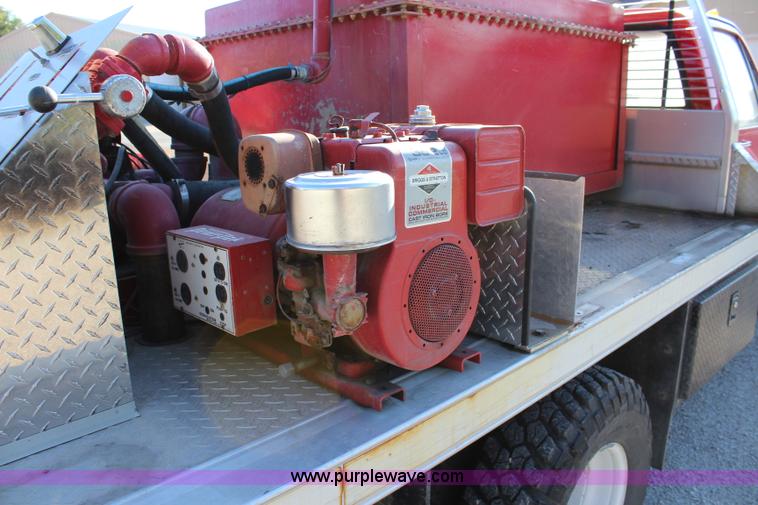 image for item L2459 1982 Chevrolet 3500 fire truck