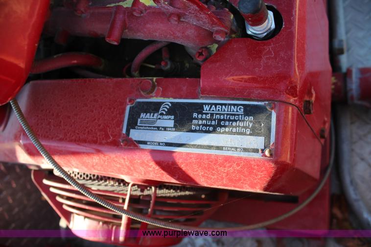 image for item L2459 1982 Chevrolet 3500 fire truck