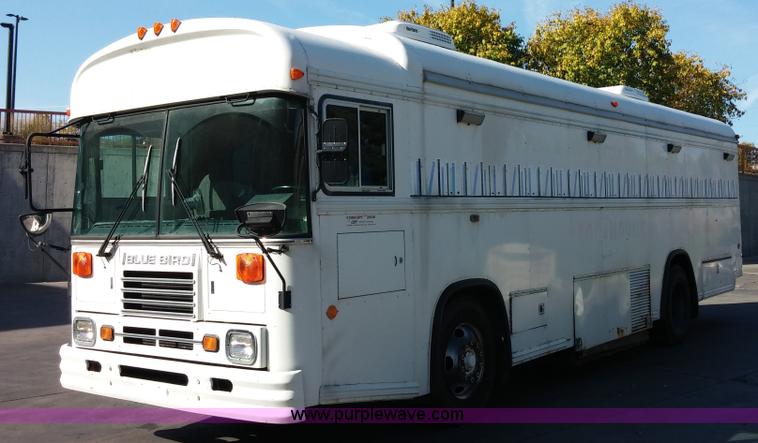 image for item L3526 1996 Blue Bird TC2000 Bookmobile bus