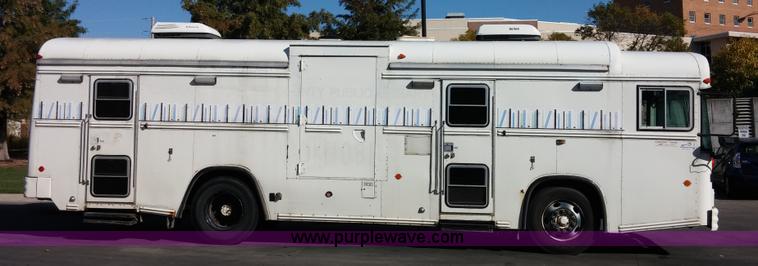 image for item L3526 1996 Blue Bird TC2000 Bookmobile bus