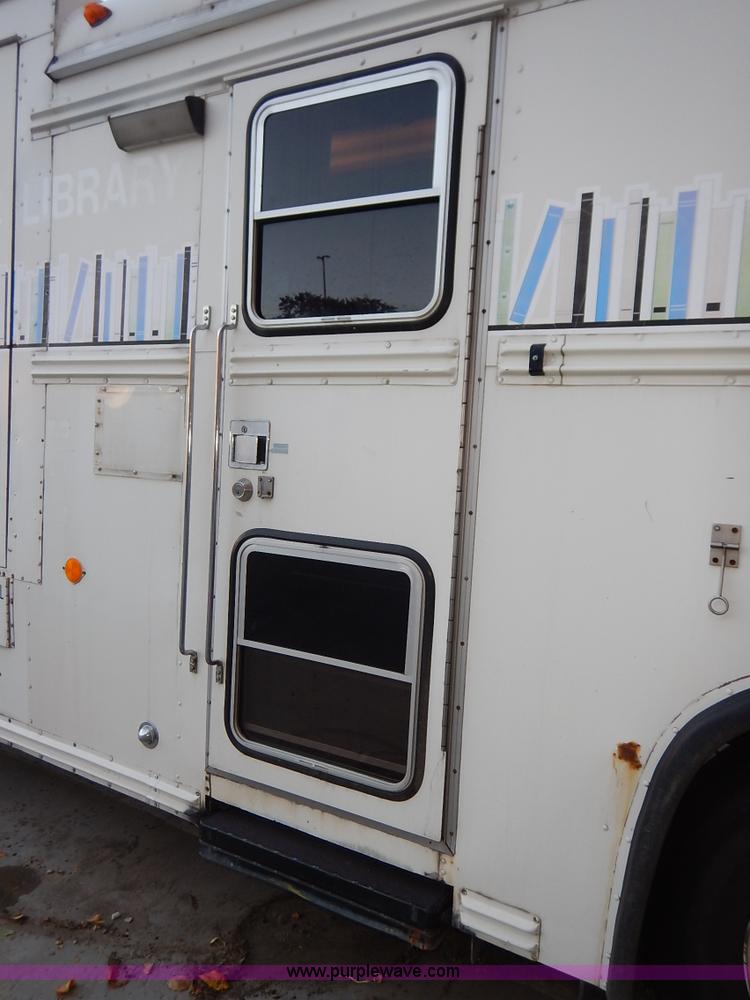 image for item L3526 1996 Blue Bird TC2000 Bookmobile bus