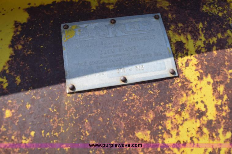 image for item L5009 Baker snow plow