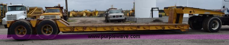 image for item L5995 1978 Hyster lowboy equipment trailer