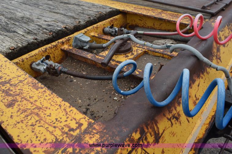 image for item L5995 1978 Hyster lowboy equipment trailer