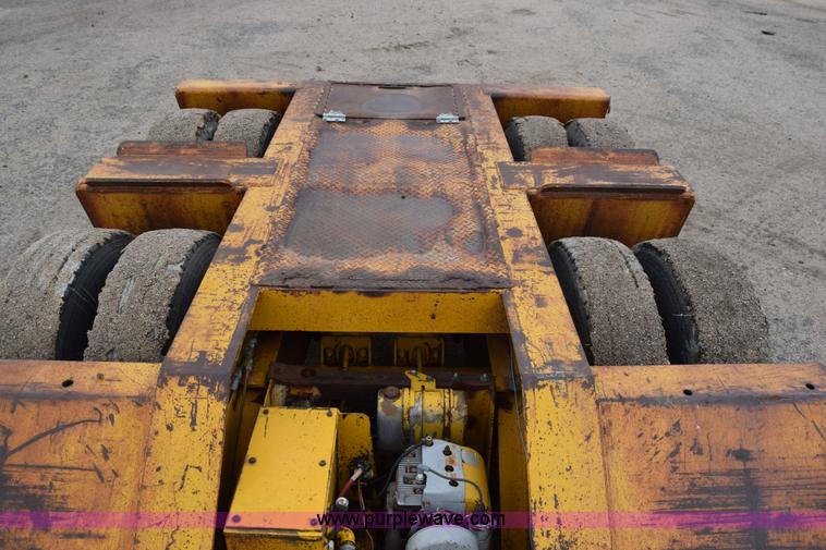image for item L5995 1978 Hyster lowboy equipment trailer