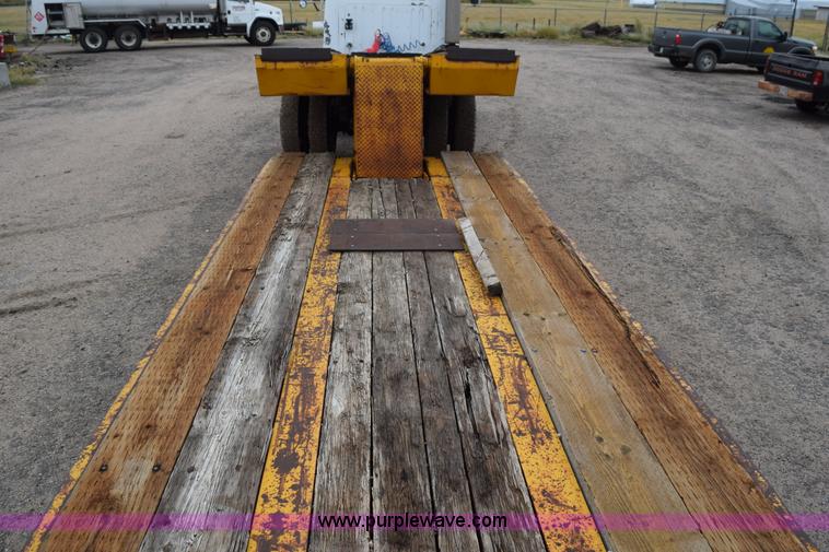 image for item L5995 1978 Hyster lowboy equipment trailer