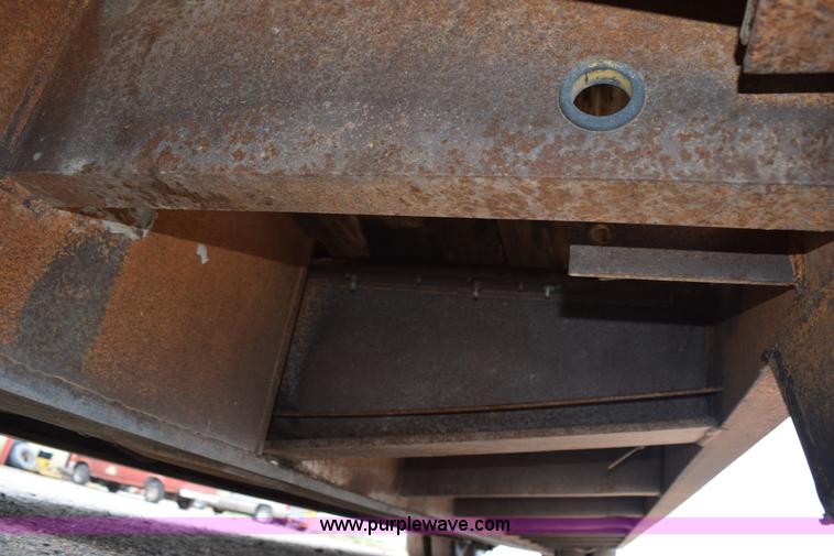 image for item L5995 1978 Hyster lowboy equipment trailer