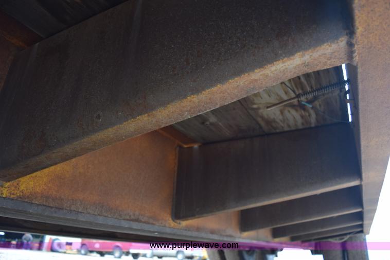 image for item L5995 1978 Hyster lowboy equipment trailer