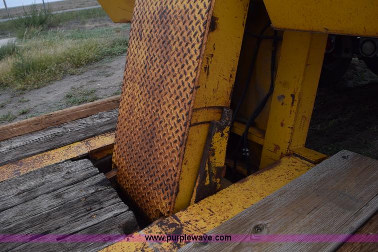 image for item L5995 1978 Hyster lowboy equipment trailer