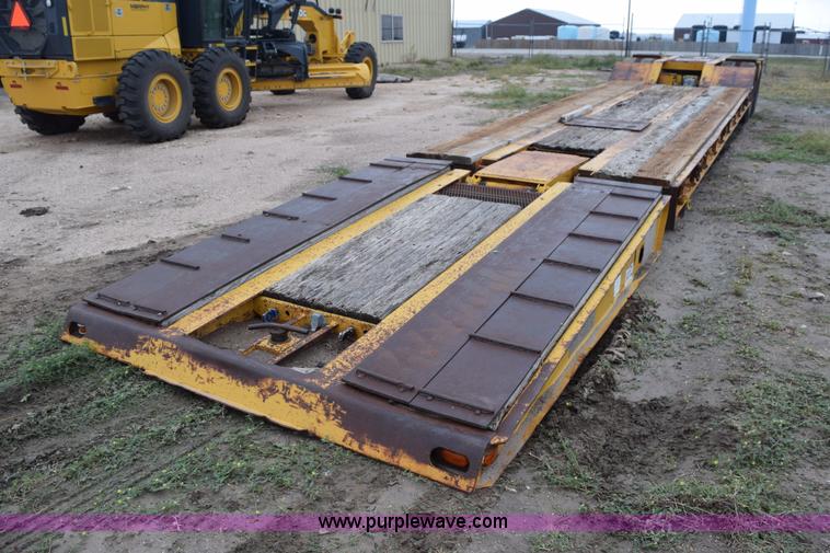 image for item L5995 1978 Hyster lowboy equipment trailer