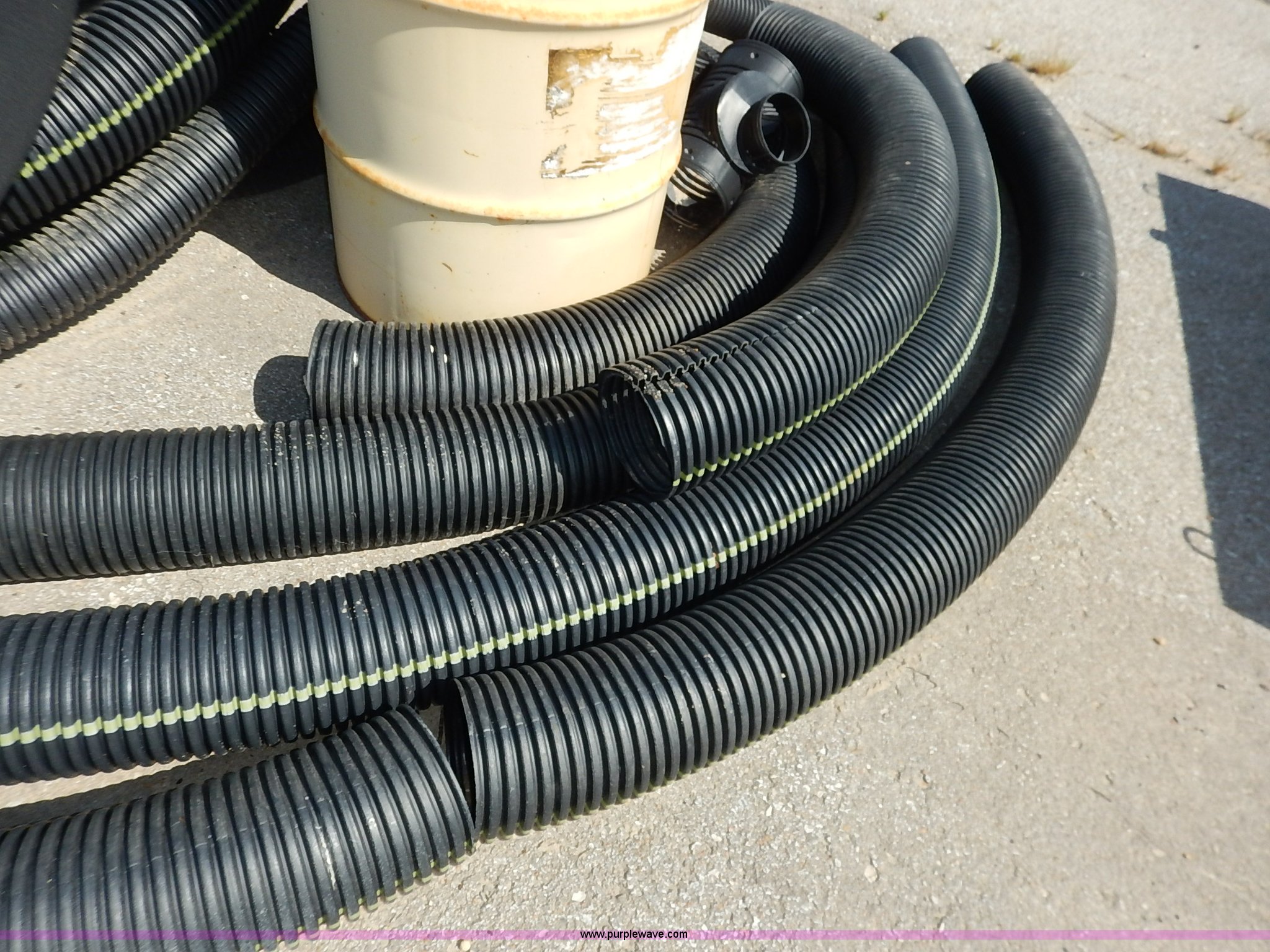 Assorted flex drainage pipe and fittings in Lawrence, KS Item BH9822