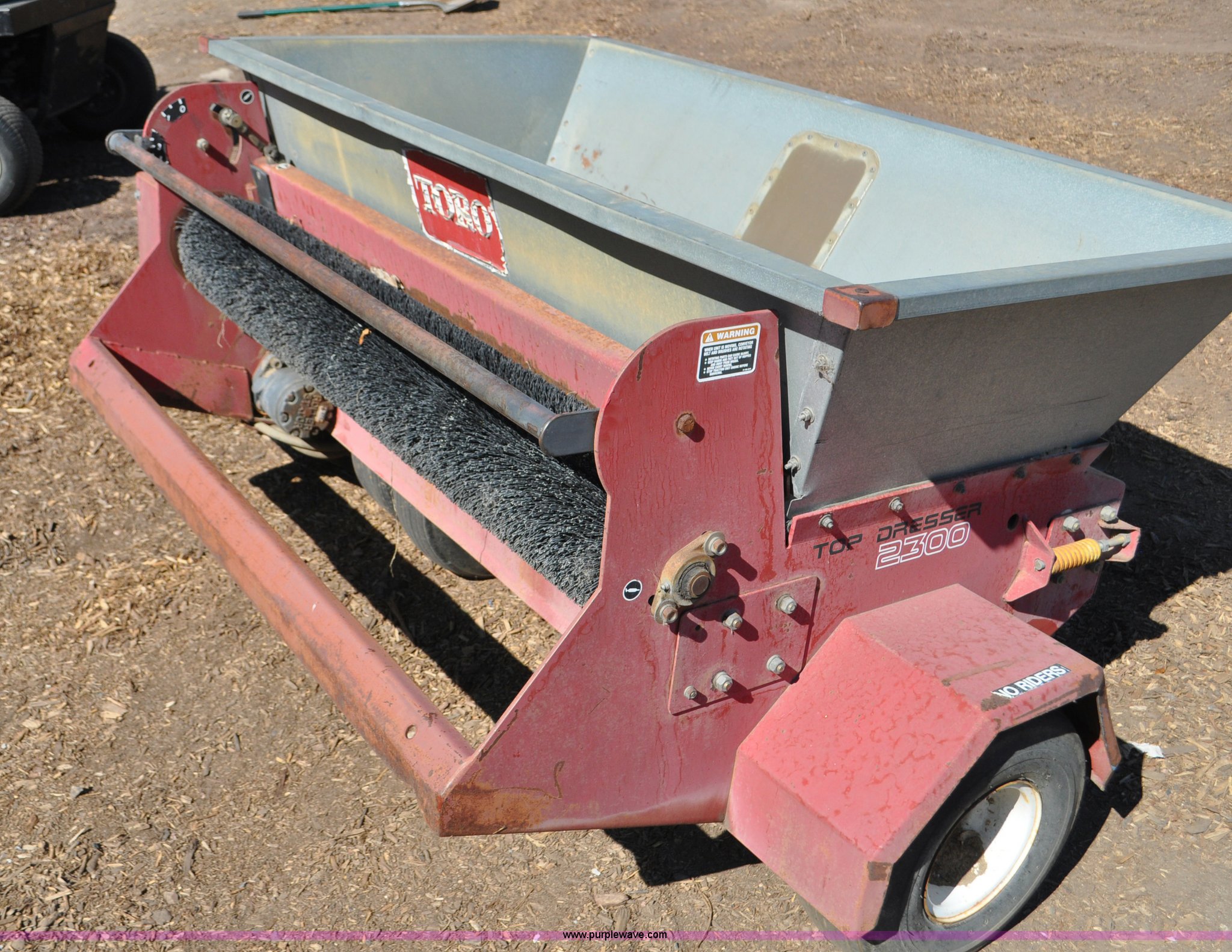 Toro 2300 top dresser in Denver, CO Item G7010 sold Purple Wave