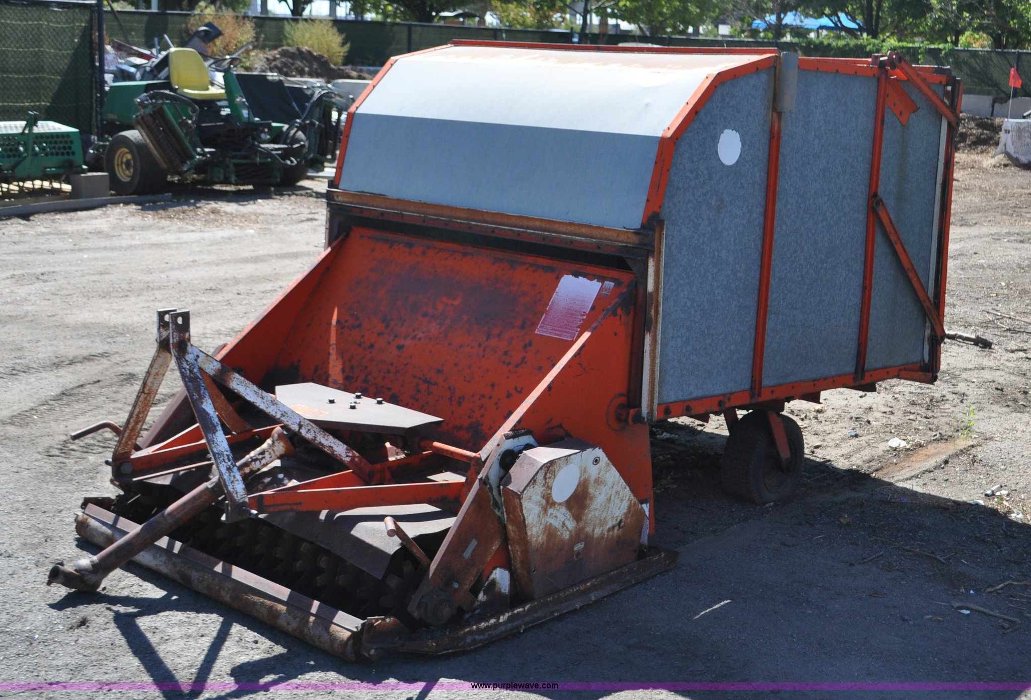 Jacobsen 720 power thatcher sweeper in Denver, CO Item G7012 sold Purple Wave