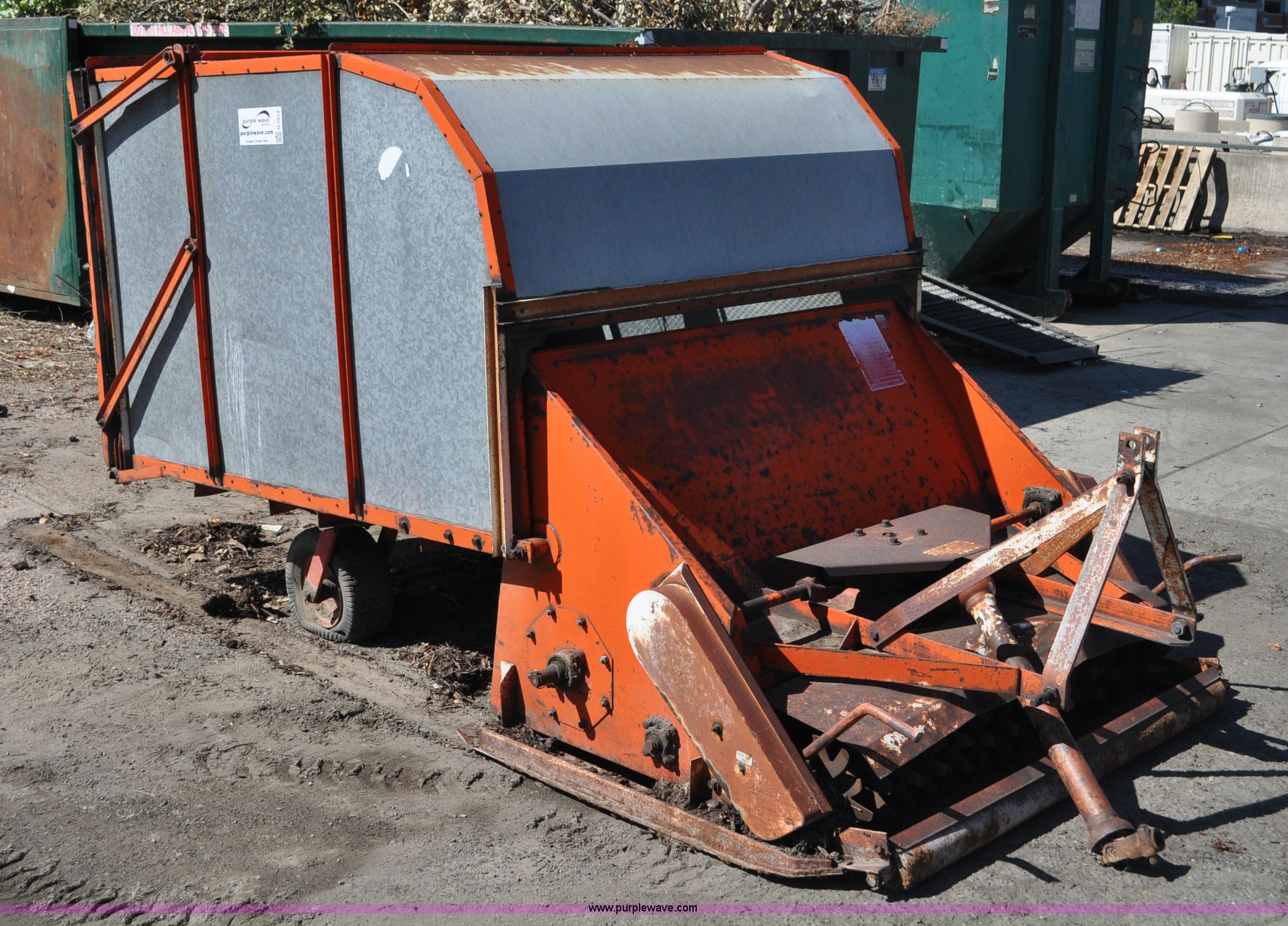 Jacobsen 720 power thatcher sweeper in Denver, CO Item G7012 sold Purple Wave