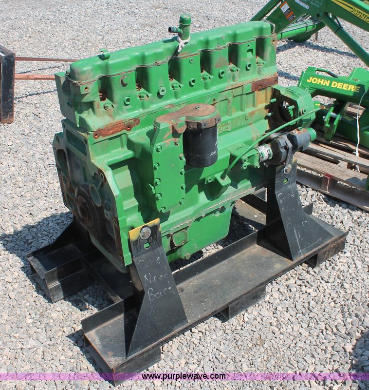 image for item AK9535 John Deere 6076HRW32 six cylinder diesel engine