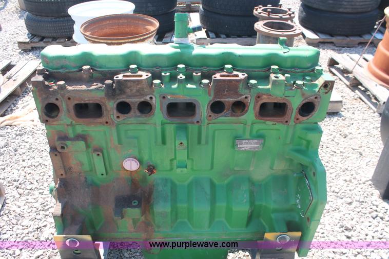 image for item AK9535 John Deere 6076HRW32 six cylinder diesel engine