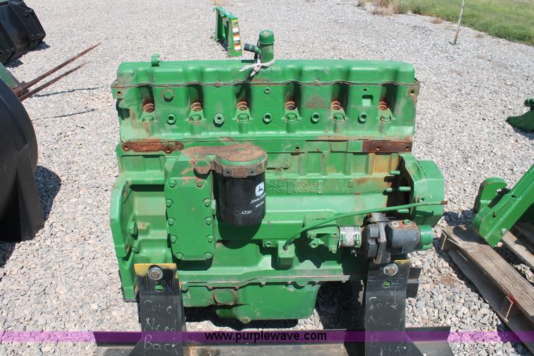 image for item AK9535 John Deere 6076HRW32 six cylinder diesel engine