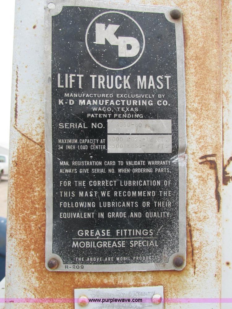 image for item BK9143 Ford forklift