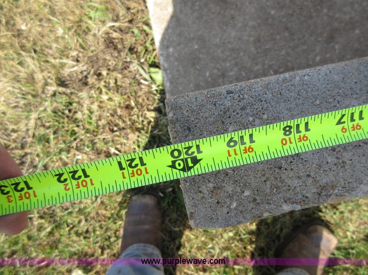 image for item BR9890 (20) 10'L concrete bunkers