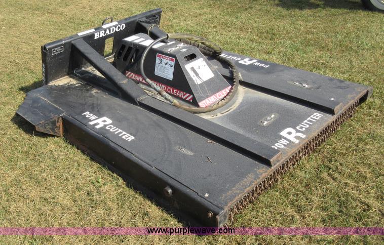 image for item BR9893 Bradco Pow-R-Cutter skid steer mower