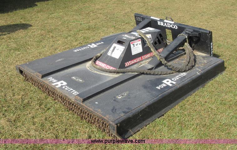 image for item BR9893 Bradco Pow-R-Cutter skid steer mower
