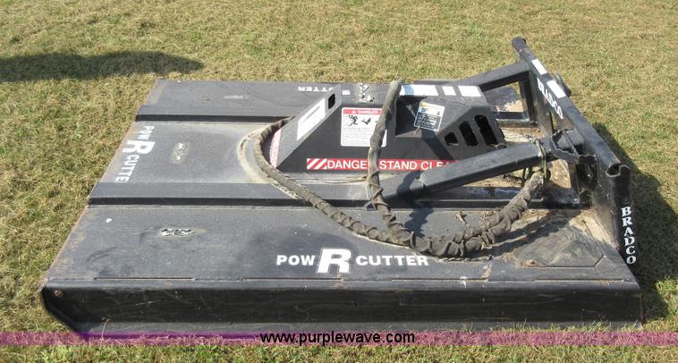 image for item BR9893 Bradco Pow-R-Cutter skid steer mower