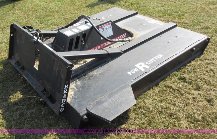 image for item BR9893 Bradco Pow-R-Cutter skid steer mower