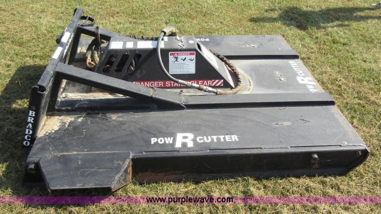 image for item BR9893 Bradco Pow-R-Cutter skid steer mower