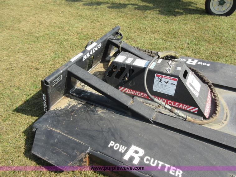 image for item BR9893 Bradco Pow-R-Cutter skid steer mower