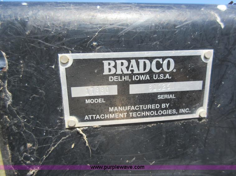 image for item BR9893 Bradco Pow-R-Cutter skid steer mower