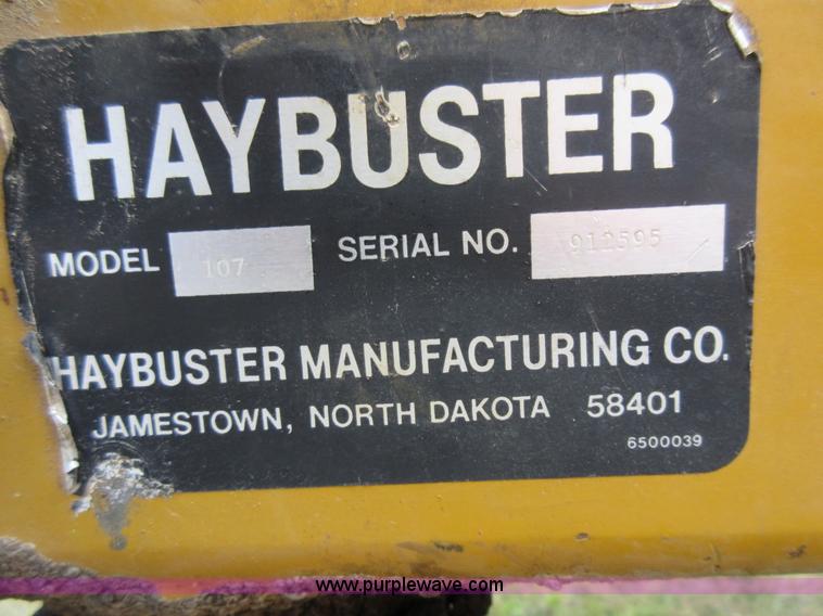 image for item BR9897 HayBuster grain drill