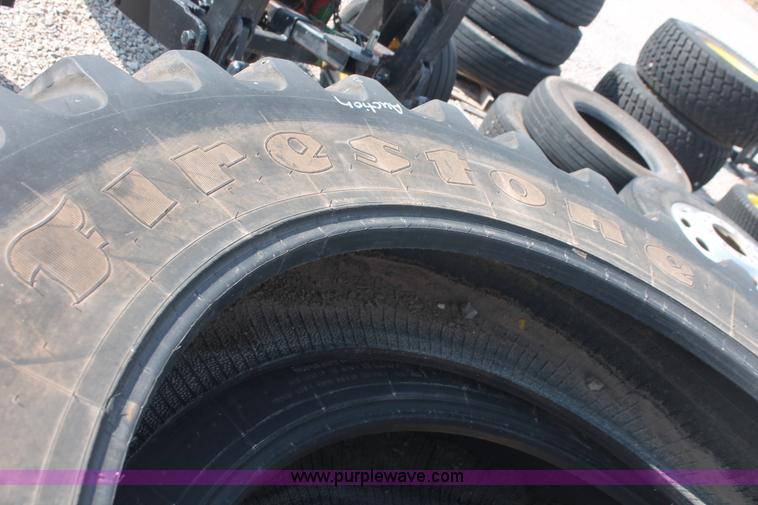 image for item H8096 (3) Firestone 380/105R50 tires