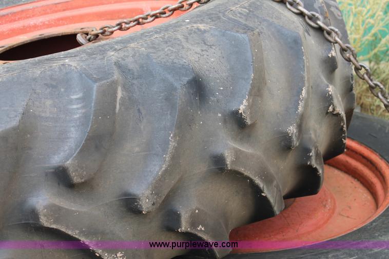 image for item J1434 (2) 20.8-38 tires and wheels