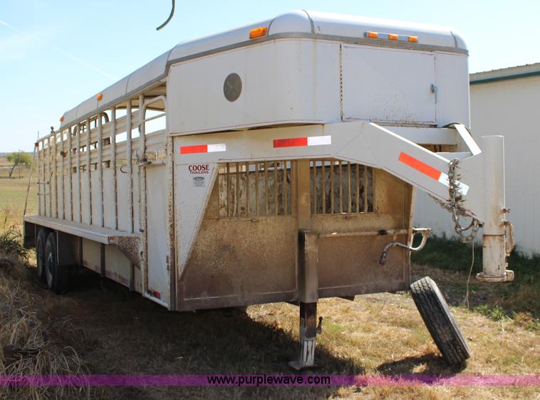 image for item K1200 2005 Coose livestock trailer