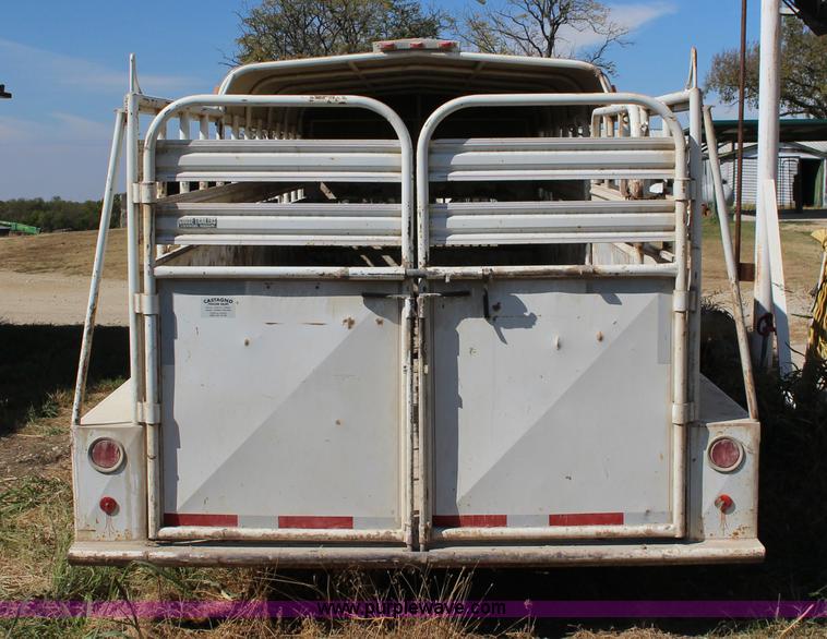 image for item K1200 2005 Coose livestock trailer