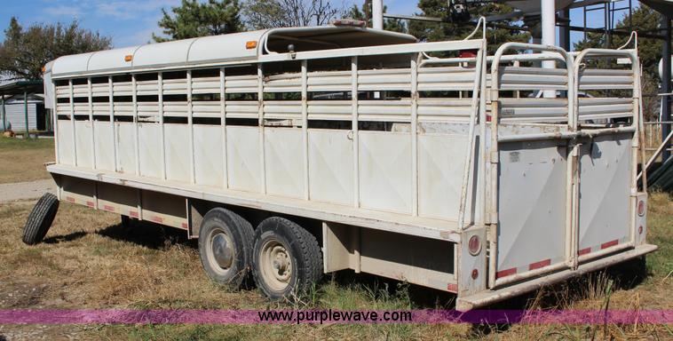 image for item K1200 2005 Coose livestock trailer
