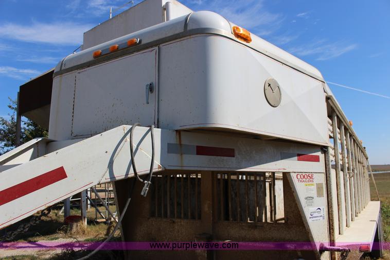 image for item K1200 2005 Coose livestock trailer