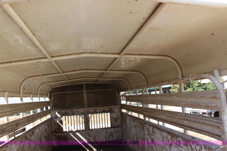 image for item K1200 2005 Coose livestock trailer