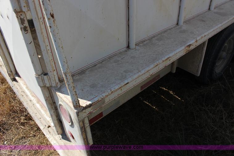 image for item K1200 2005 Coose livestock trailer
