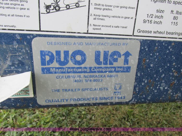 image for item K2204 Duo Lift anhydrous ammonia nurse tanks