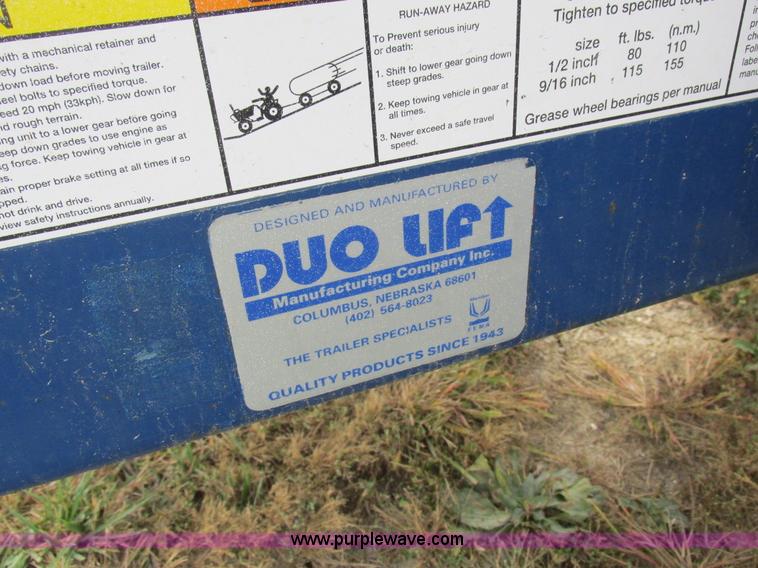 image for item K2208 Duo Lift anhydrous ammonia nurse tanks