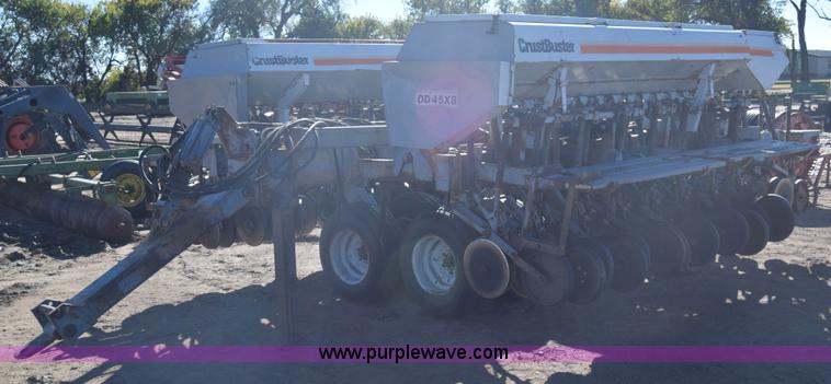 image for item K4792 CrustBuster 3400 DD45x8 grain drill