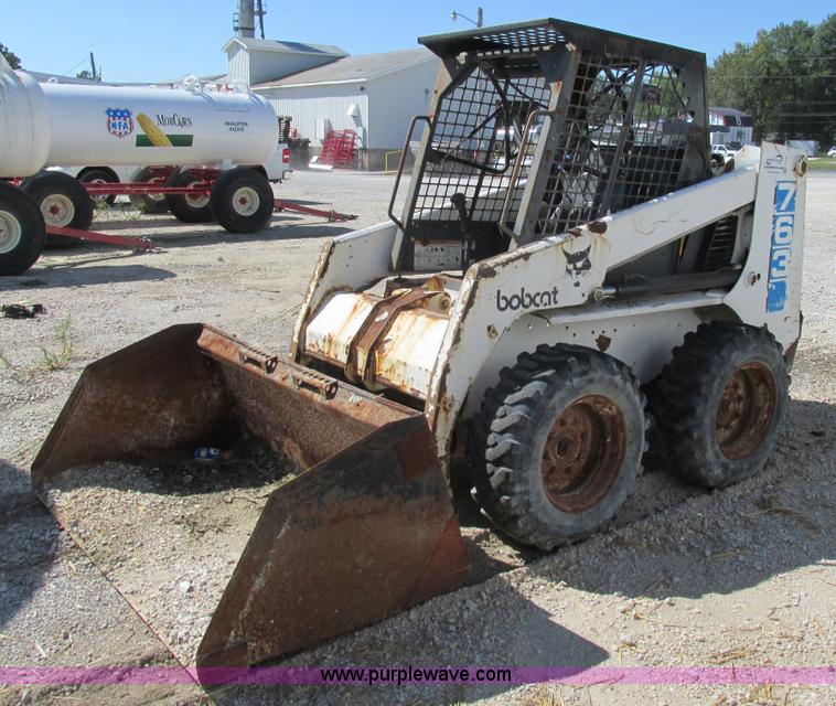 image for item K5187 1996 Bobcat 763 skid steer